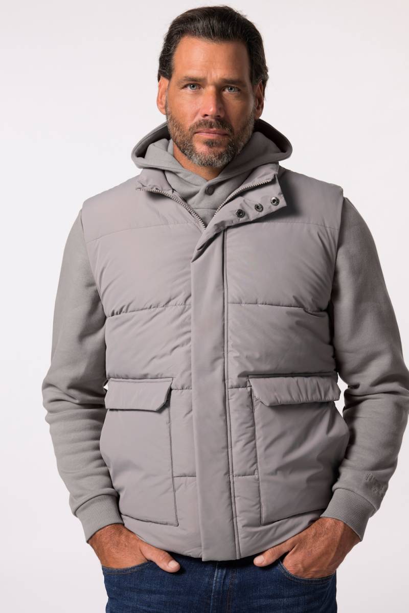 Große Größen JP AWARE Steppweste, Herren, braun, Größe: 4XL, JP-Aware von JP-Aware