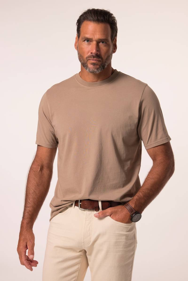 Große Größen JP AWARE T-Shirt, Herren, braun, Größe: L, Baumwolle, JP-Aware von JP-Aware