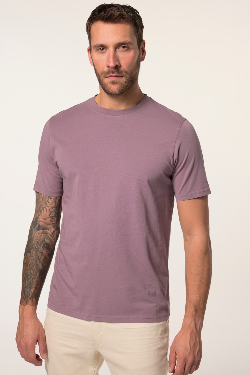 Große Größen JP AWARE T-Shirt, Herren, grau, Größe: XL, Baumwolle, JP-Aware von JP-Aware