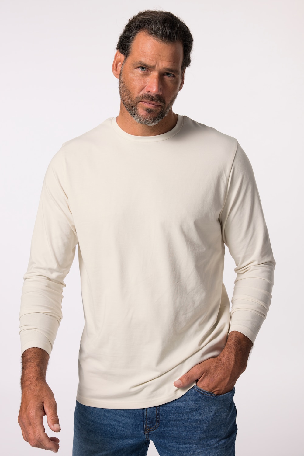 Große Größen Unterhemd, Herren, beige, Größe: 8XL, Baumwolle, JP-Aware von JP-Aware