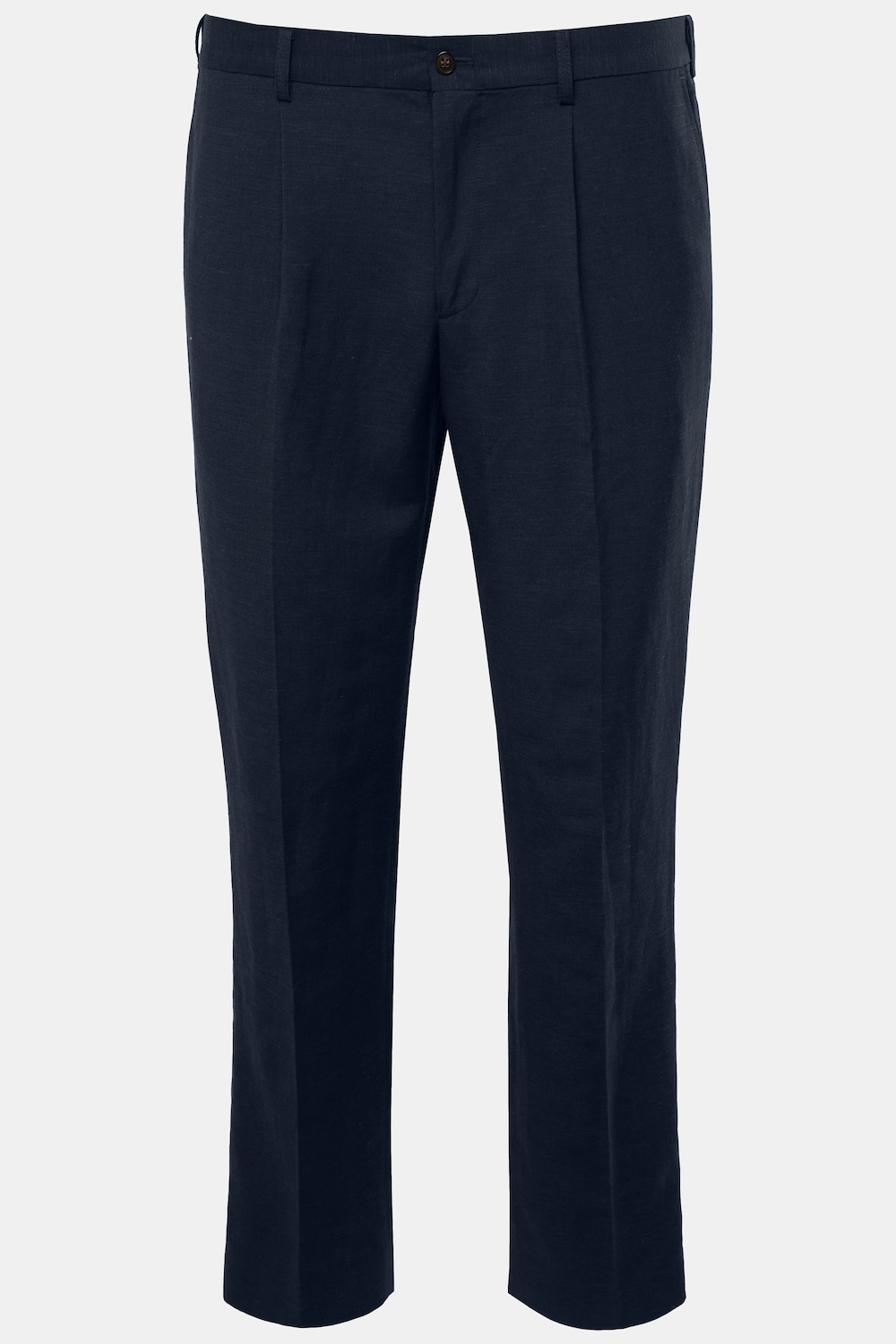 Große Größen Anzughose Paros, Herren, blau, Größe: 70, Polyester/Leinen/Viskose, JP1880 von JP1880