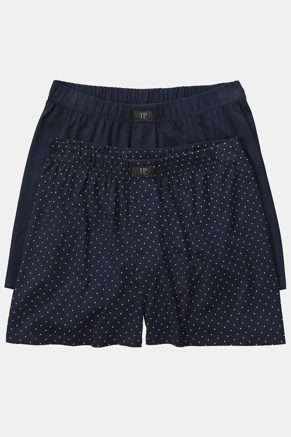 Große Größen Boxershorts, Herren, blau, Größe: 3XL, Baumwolle, JP1880 von JP1880