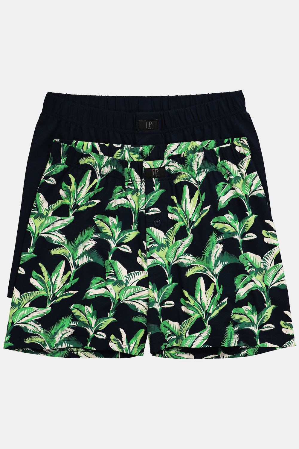 Große Größen Boxershorts, Herren, blau, Größe: L, Baumwolle, JP1880 von JP1880