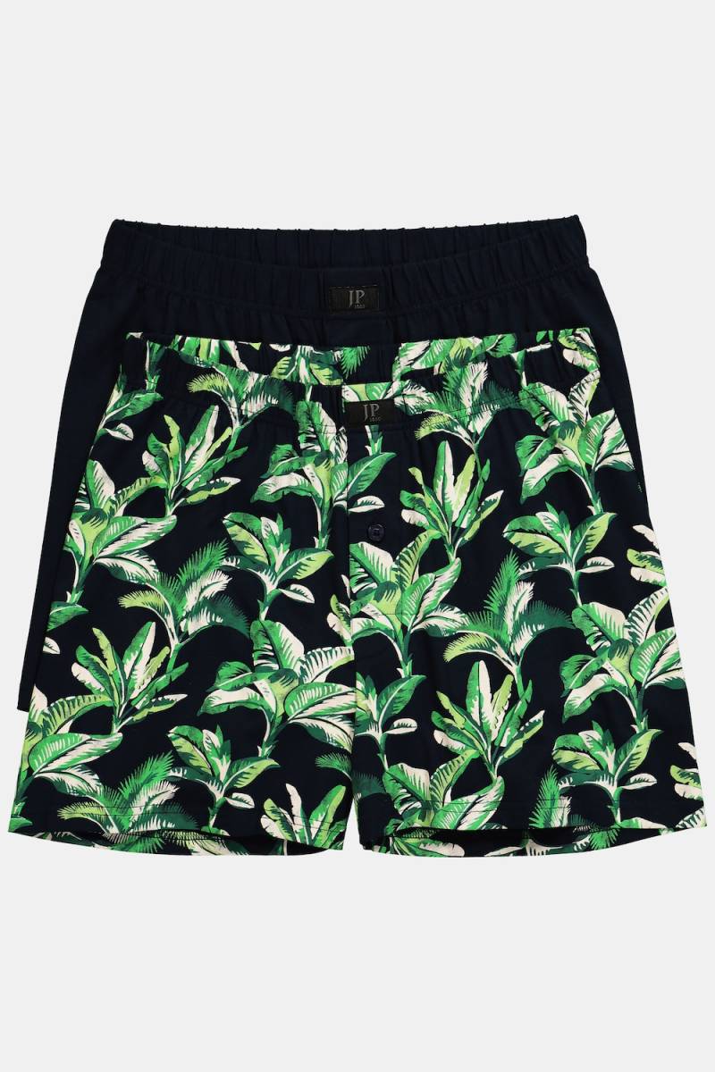 Große Größen Boxershorts, Herren, blau, Größe: L, Baumwolle, JP1880 von JP1880