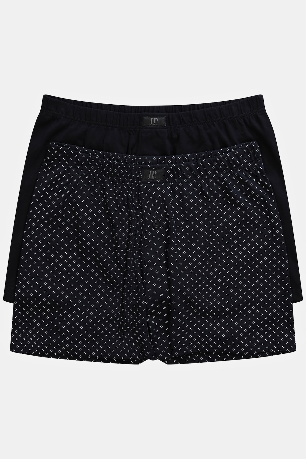 Große Größen Boxershorts, Herren, schwarz, Größe: 5XL, Baumwolle, JP1880 von JP1880