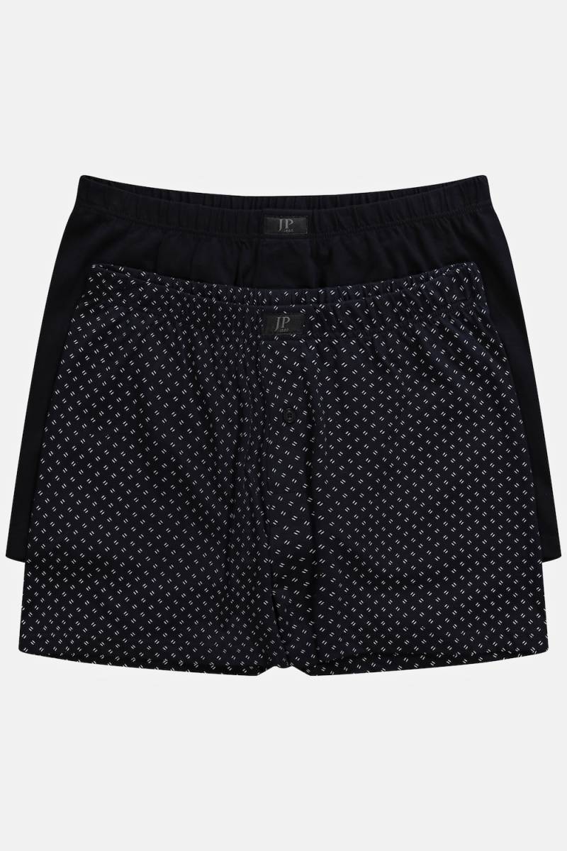 Große Größen Boxershorts, Herren, schwarz, Größe: 5XL, Baumwolle, JP1880 von JP1880
