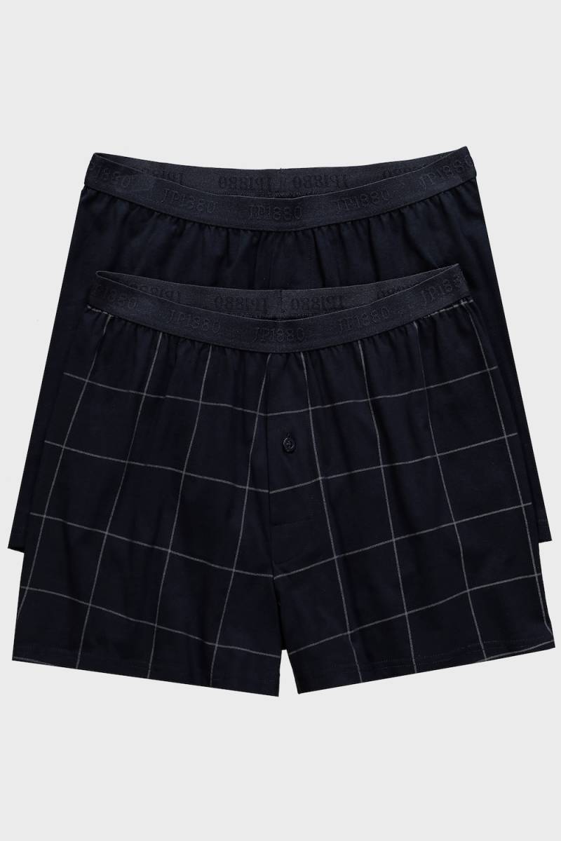 Große Größen Boxershorts FLEXNAMIC®, Herren, blau, Größe: 3XL, Baumwolle, JP1880 von JP1880