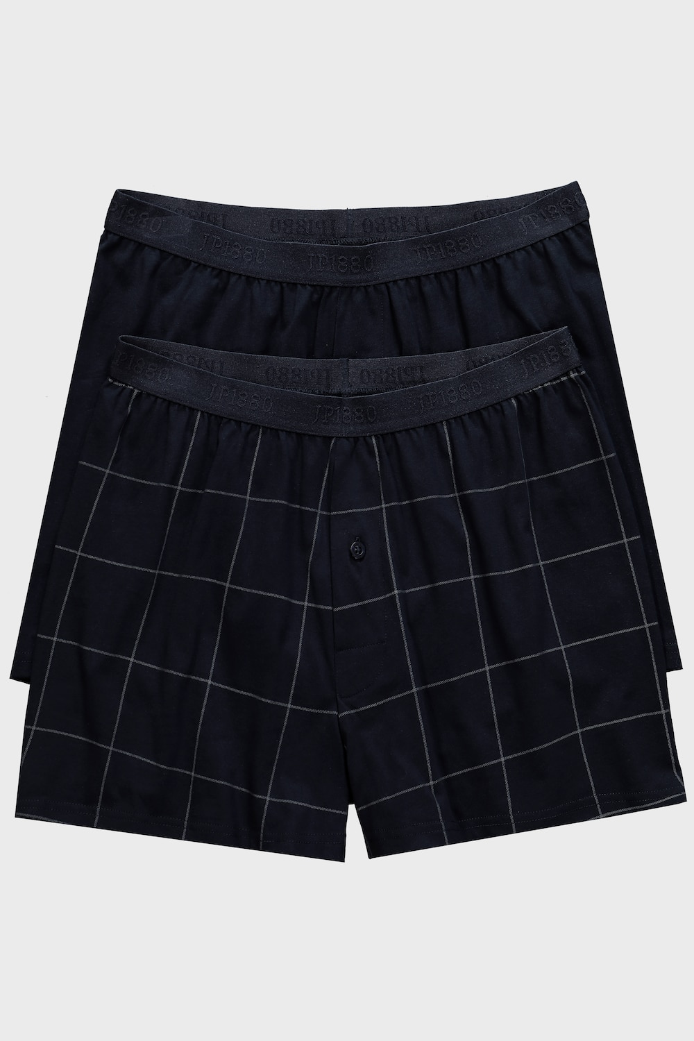 Große Größen Boxershorts FLEXNAMIC®, Herren, blau, Größe: 8XL, Baumwolle, JP1880 von JP1880