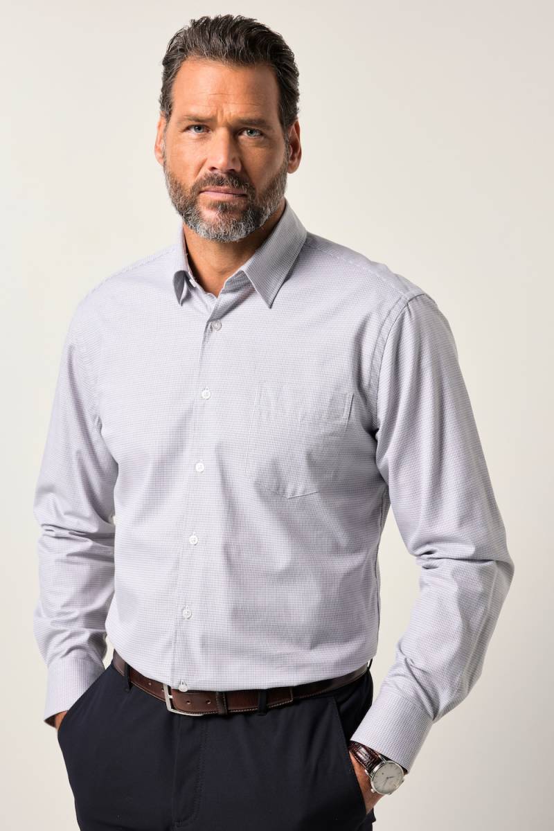 Große Größen Business-Hemd, Herren, grau, Größe: XXL, Baumwolle, JP1880 Große Größen Business-Hemd, Herren, grau, Größe: XXL, Baumwolle, JP1880 von JP1880