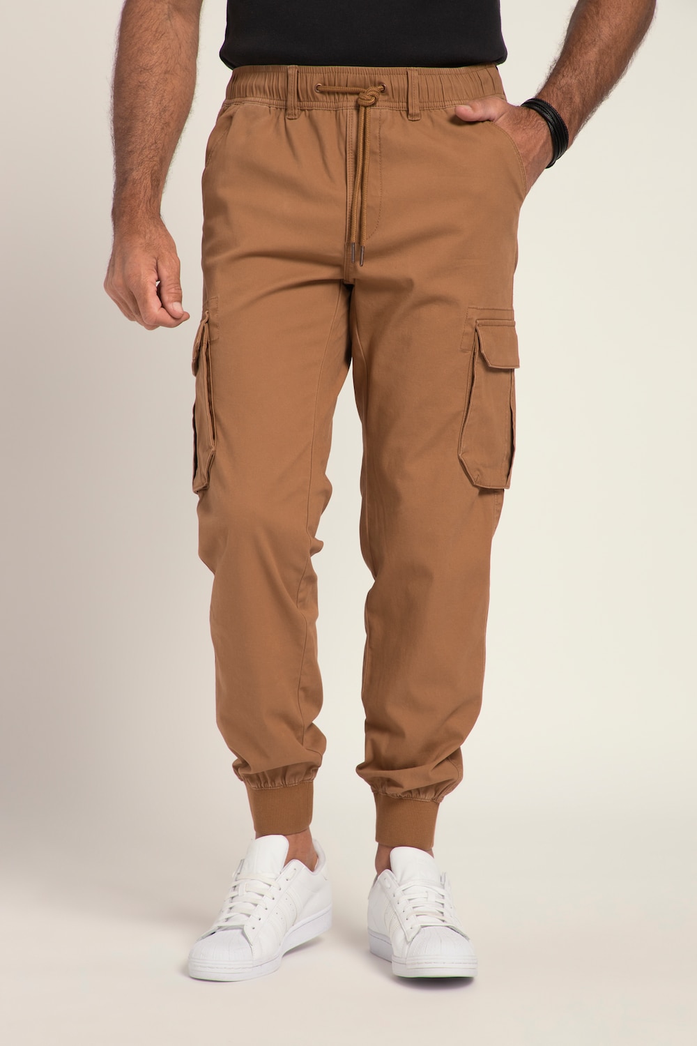 Große Größen Cargohose FLEXNAMIC®, Herren, orange, Größe: XXL, Baumwolle, JP1880 von JP1880