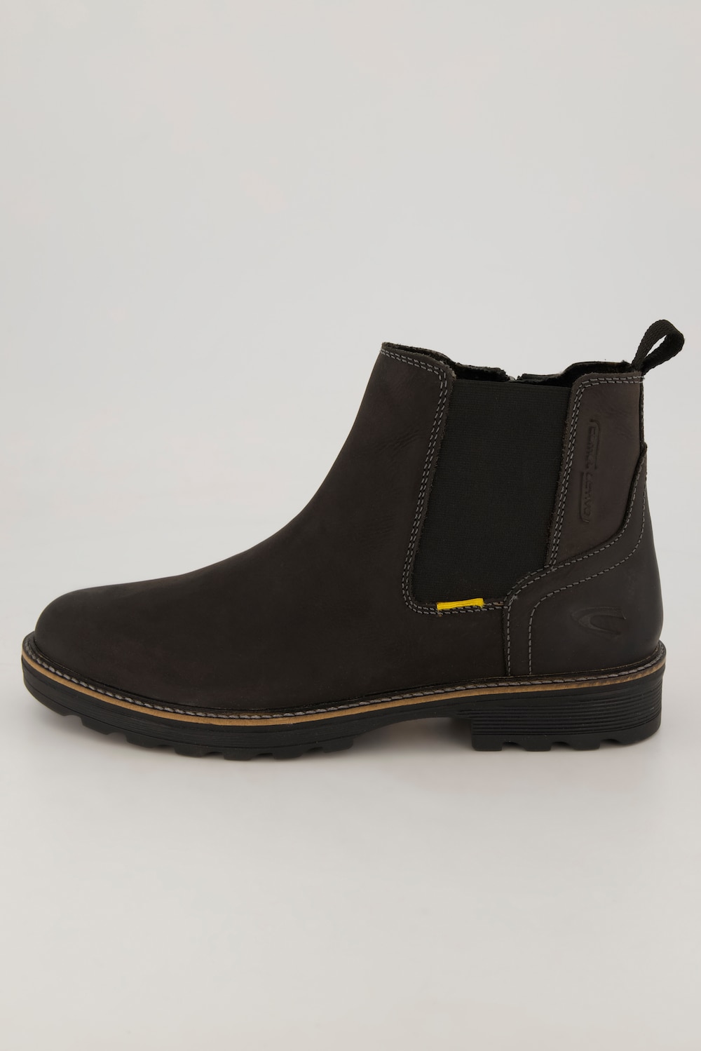 Große Größen Chelsea Boot von Camel Active, Herren, schwarz, Größe: 49, Leder, JP1880 von JP1880