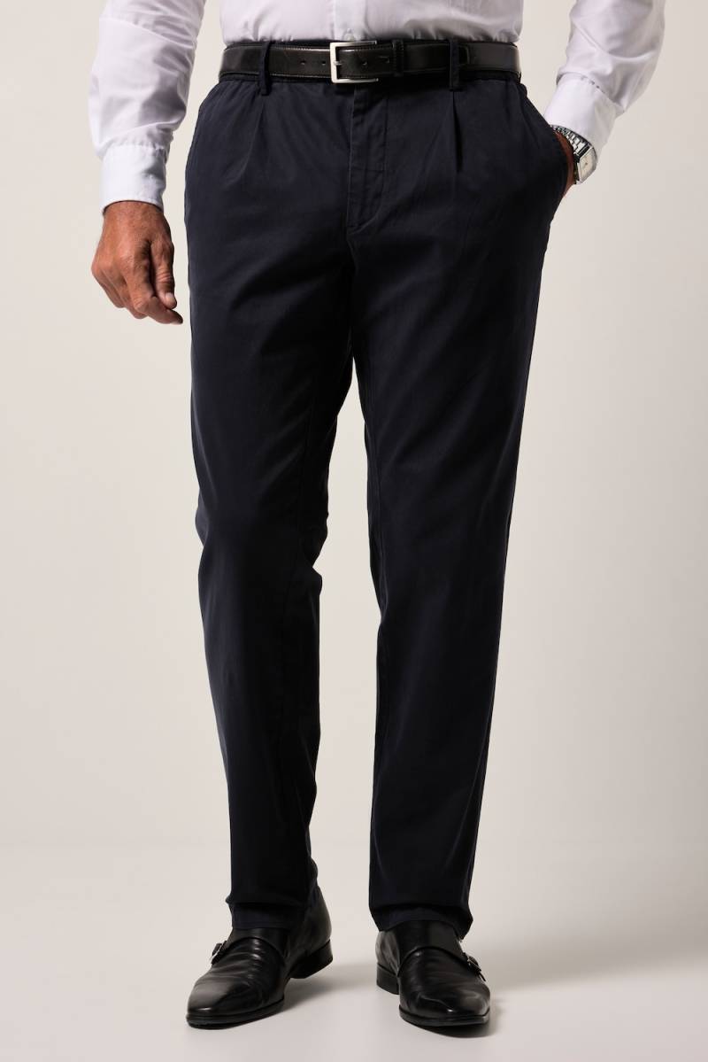 Große Größen JP1880 Chino FLEXNAMIC®, Herren, blau, Größe: 62, Baumwolle/Synthetische Fasern, JP1880 von JP1880