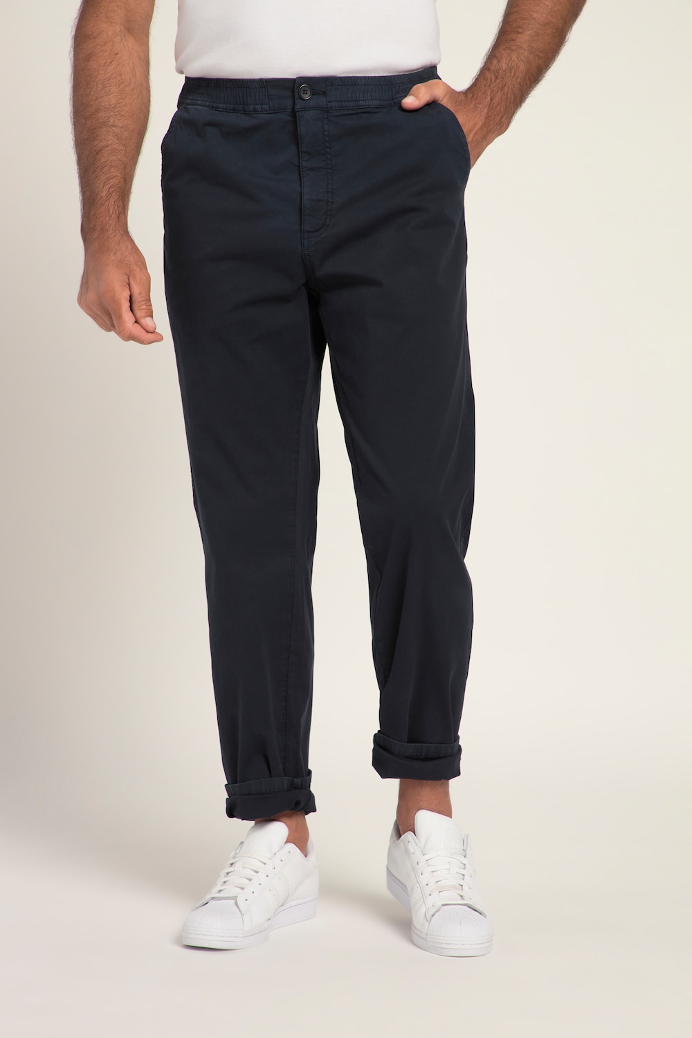 Große Größen Chino FLEXNAMIC®, Herren, blau, Größe: XL, Baumwolle, JP1880 von JP1880