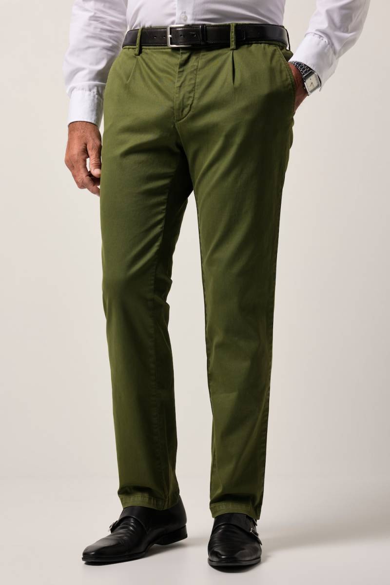 Große Größen JP1880 Chino FLEXNAMIC®, Herren, grün, Größe: 62, Baumwolle/Synthetische Fasern, JP1880 von JP1880
