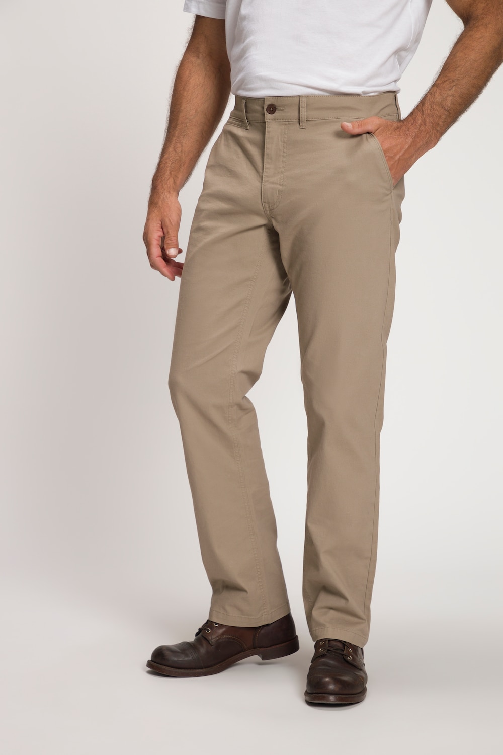 Große Größen Chino Hose, Herren, braun, Größe: 62, Baumwolle, JP1880 von JP1880