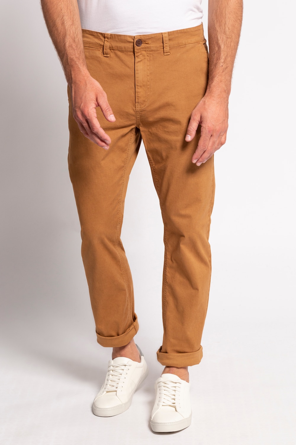 Große Größen Chino Hose, Herren, orange, Größe: 26, Baumwolle, JP1880 von JP1880