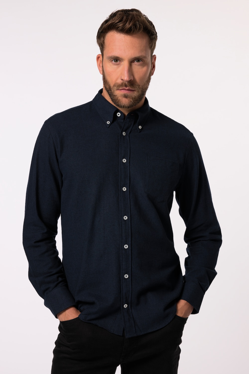 Große Größen Flanellhemd, Herren, blau, Größe: 7XL, Baumwolle, JP1880 Große Größen Flanellhemd, Herren, blau, Größe: 7XL, Baumwolle, JP1880 von JP1880