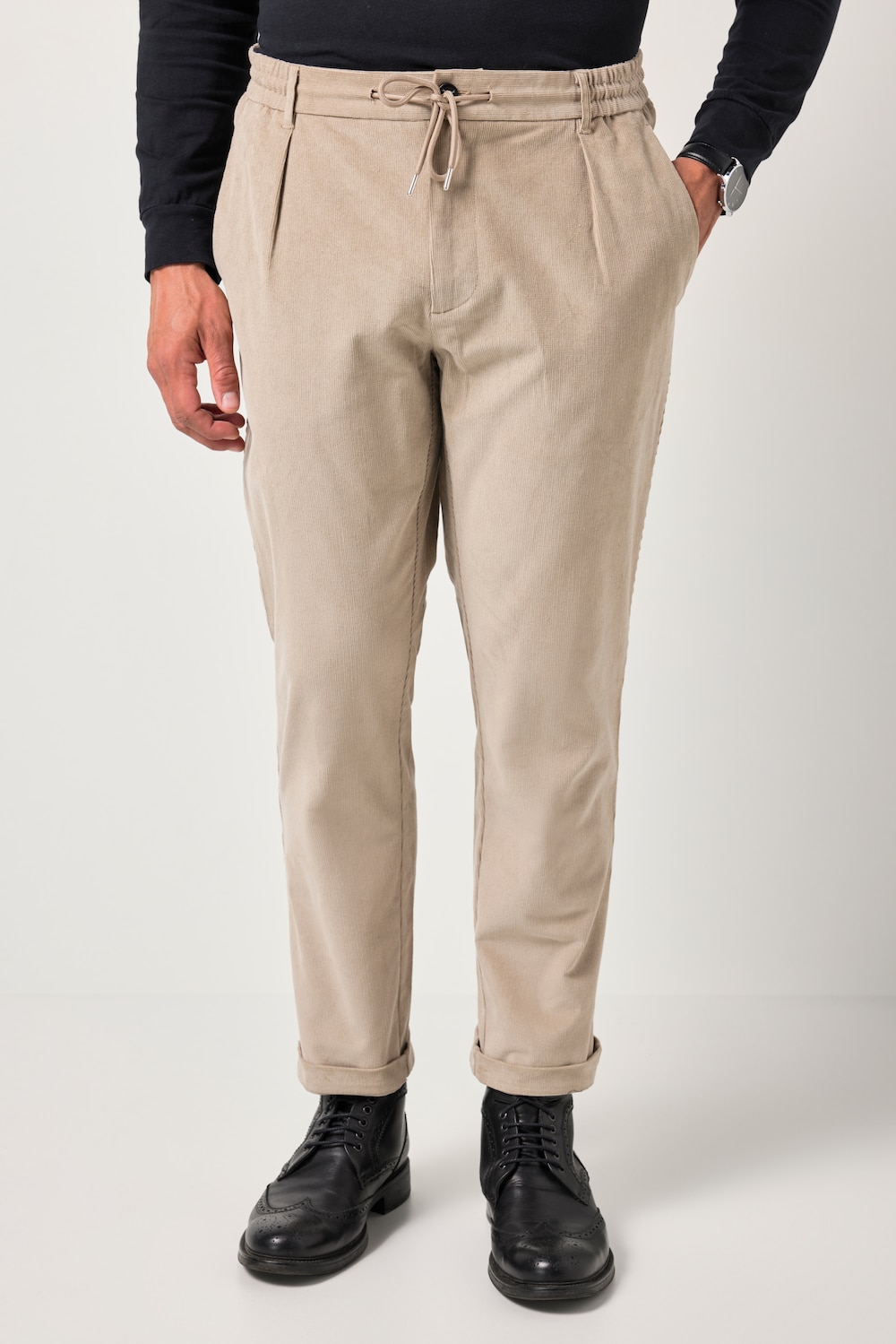 Große Größen JP1800 Chino, Herren, beige, Größe: 5XL, Baumwolle, JP1880 von JP1880