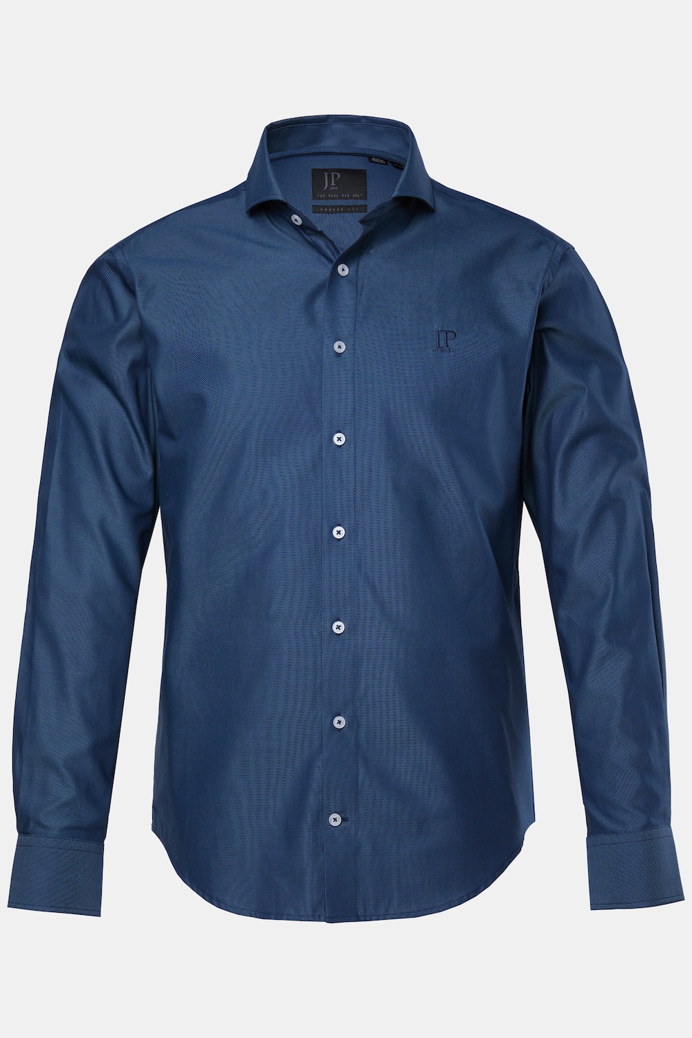 Große Größen JP1880 Business-Hemd, Herren, blau, Größe: L, Baumwolle, JP1880 von JP1880