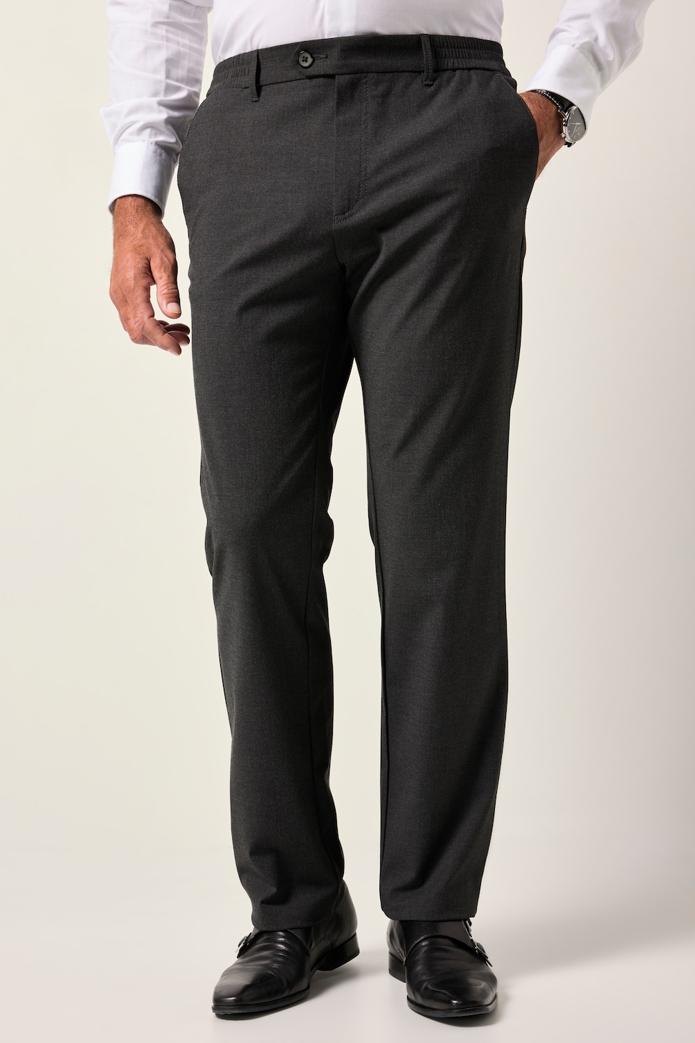 Große Größen JP1880 Business-Hose, Herren, grün, Größe: 70, Polyester/Viskose, JP1880 Große Größen JP1880 Business-Hose, Herren, grün, Größe: 70, Polyester/Viskose, JP1880 von JP1880