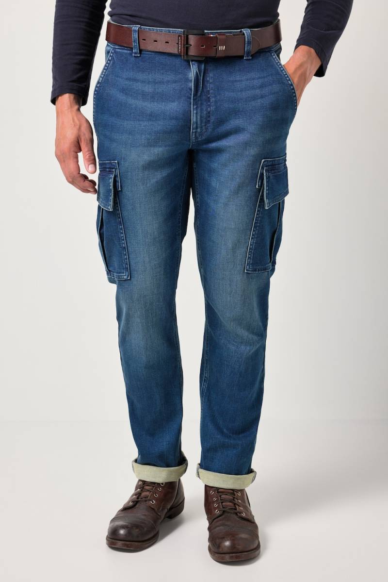Große Größen JP1880 Cargojeans Denim, Herren, blau, Größe: 62, Baumwolle, JP1880 von JP1880