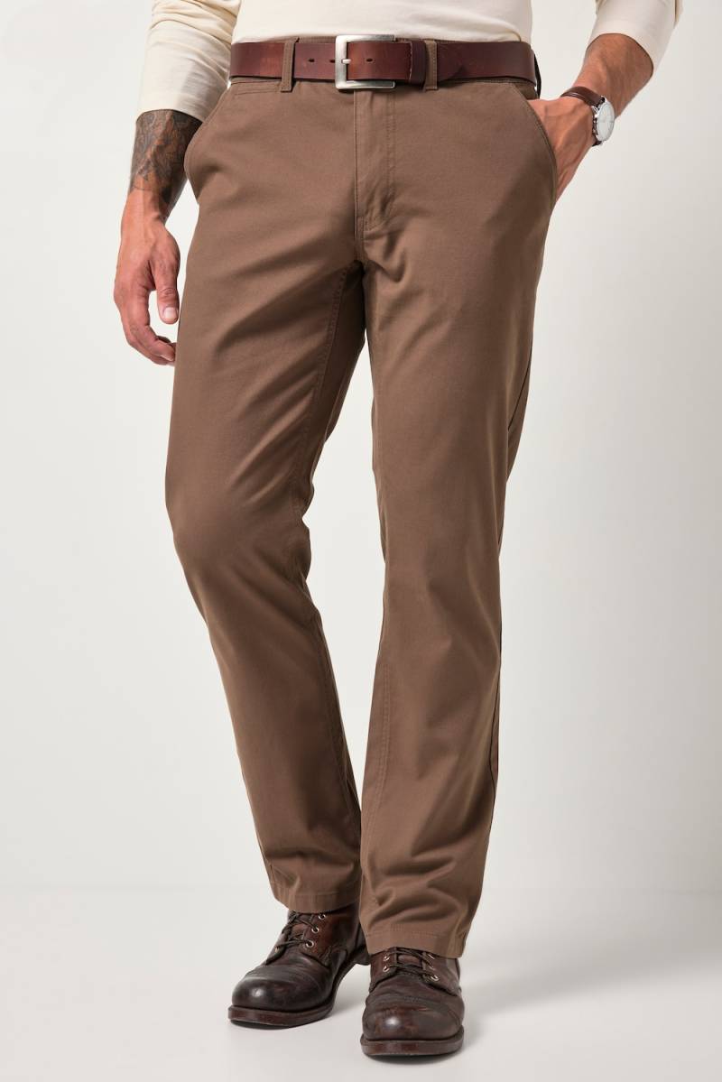 Große Größen JP1880 Chino Hose, Herren, braun, Größe: 28, Baumwolle, JP1880 von JP1880