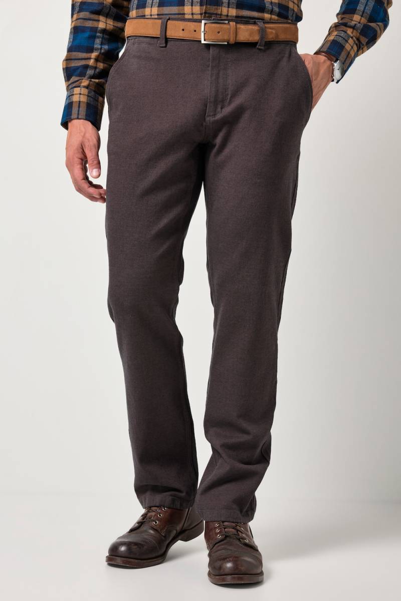 Große Größen JP1880 Chino Hose FLEXNAMIC®, Herren, braun, Größe: 27, Baumwolle, JP1880 von JP1880