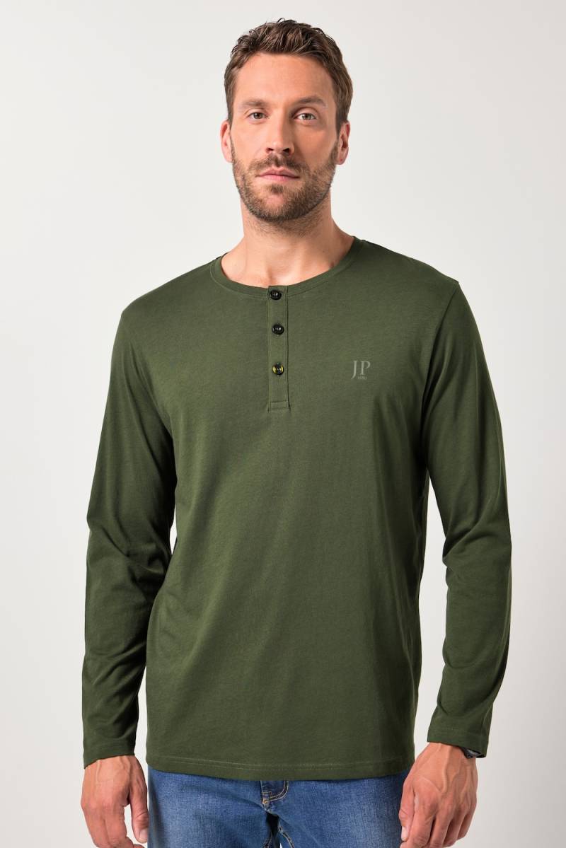 Große Größen JP1880 Henley, Herren, grün, Größe: 7XL, Baumwolle, JP1880 Große Größen JP1880 Henley, Herren, grün, Größe: 7XL, Baumwolle, JP1880 von JP1880