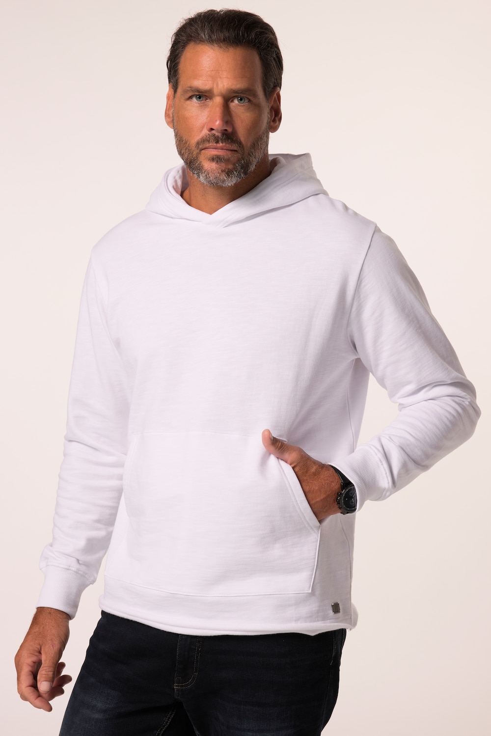 Große Größen JP1880 Hoodie, Herren, beige, Größe: 5XL, Baumwolle, JP1880 von JP1880