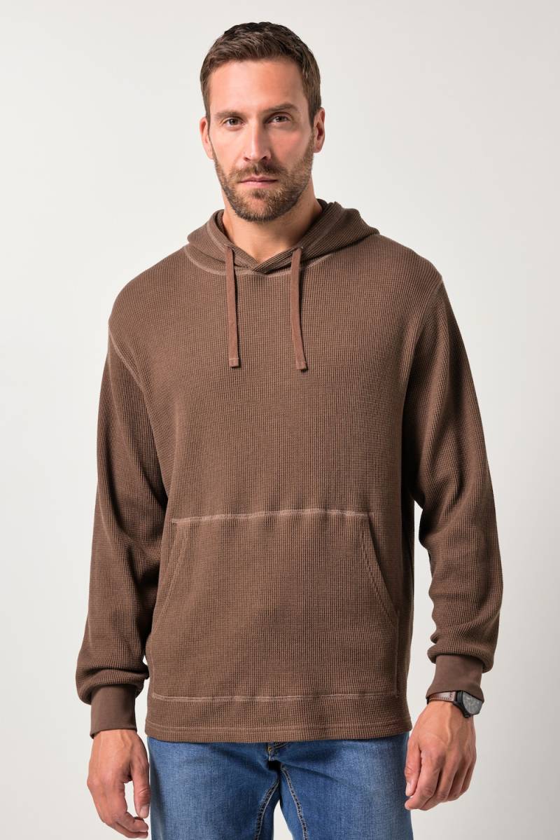Große Größen JP1880 Hoodie, Herren, braun, Größe: 8XL, Baumwolle, JP1880 von JP1880