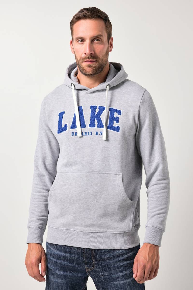 Große Größen JP1880 Hoodie, Herren, grau, Größe: 6XL, Baumwolle/Polyester, JP1880 von JP1880