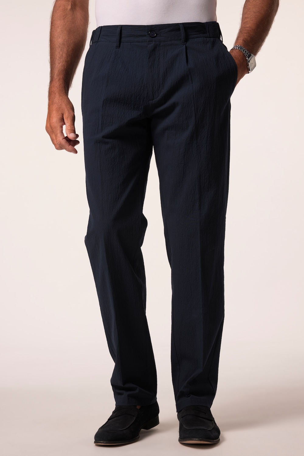 Große Größen JP1880 Hose, Herren, blau, Größe: 60, Baumwolle, JP1880 von JP1880
