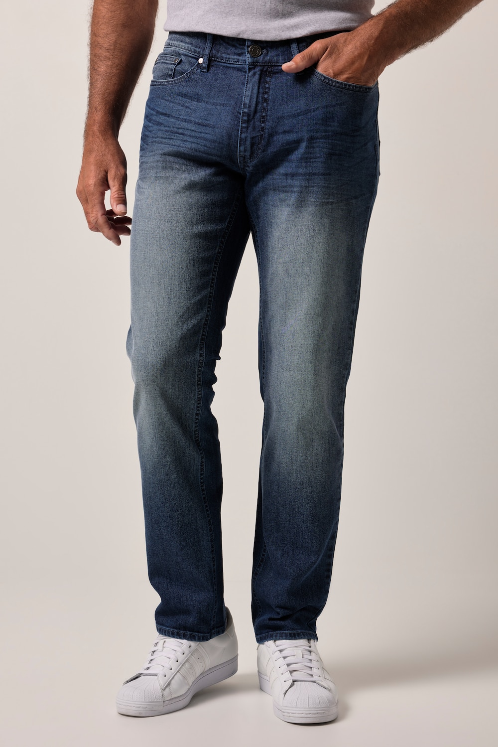 Große Größen JP1880 Jeans, Herren, blau, Größe: 126, Baumwolle, JP1880 von JP1880
