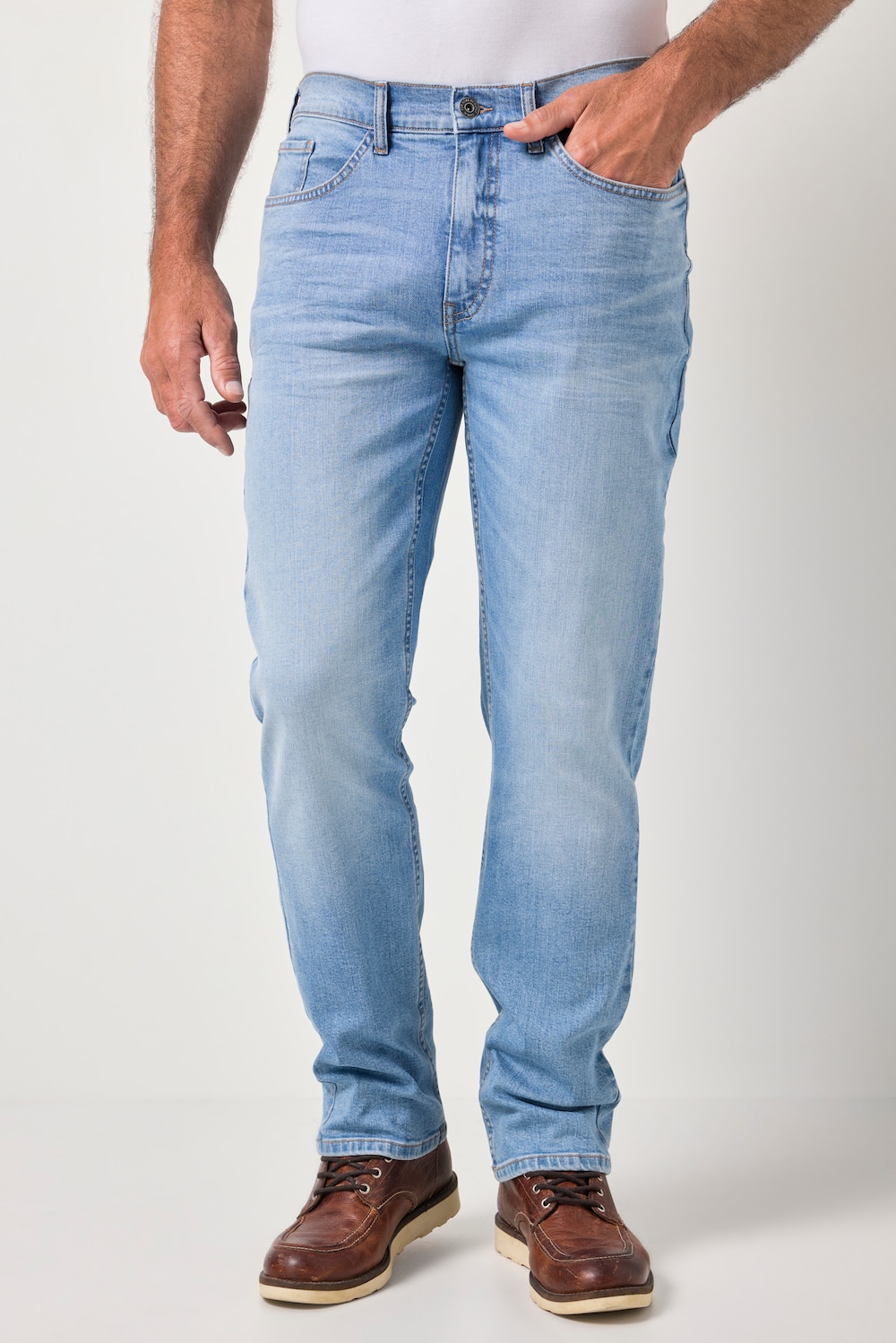 Große Größen JP1880 Jeans FLEXNAMIC®, Herren, blau, Größe: 68, Baumwolle, JP1880 von JP1880