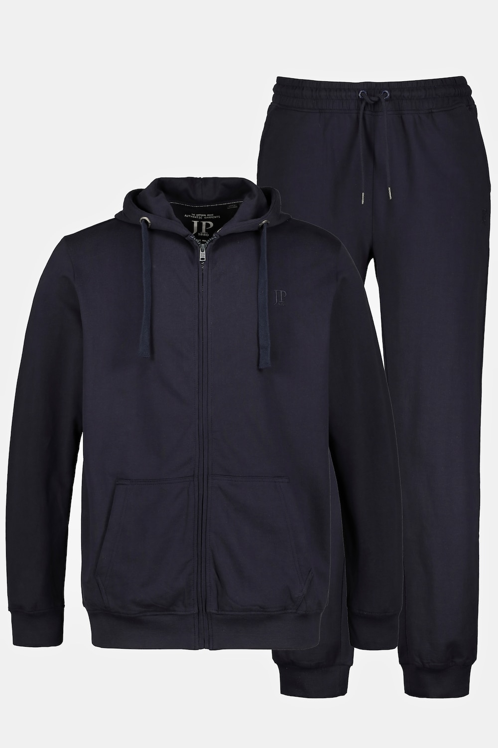 Große Größen JP1880 Jogginganzug, Herren, blau, Größe: XL, Baumwolle, JP1880 von JP1880