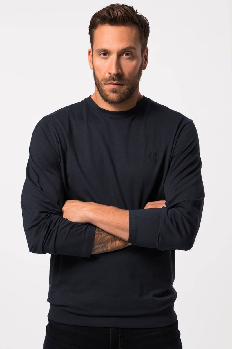 Große Größen JP1880 Langarmshirt, Herren, blau, Größe: 6XL, Baumwolle, JP1880 Große Größen JP1880 Langarmshirt, Herren, blau, Größe: 6XL, Baumwolle, JP1880 von JP1880