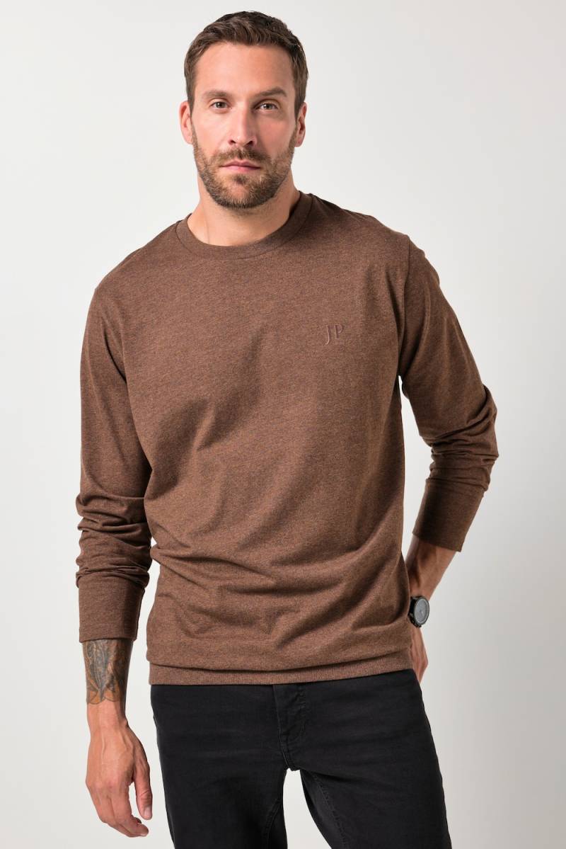 Große Größen JP1880 Langarmshirt, Herren, braun, Größe: 7XL, Baumwolle, JP1880 Große Größen JP1880 Langarmshirt, Herren, braun, Größe: 7XL, Baumwolle, JP1880 von JP1880