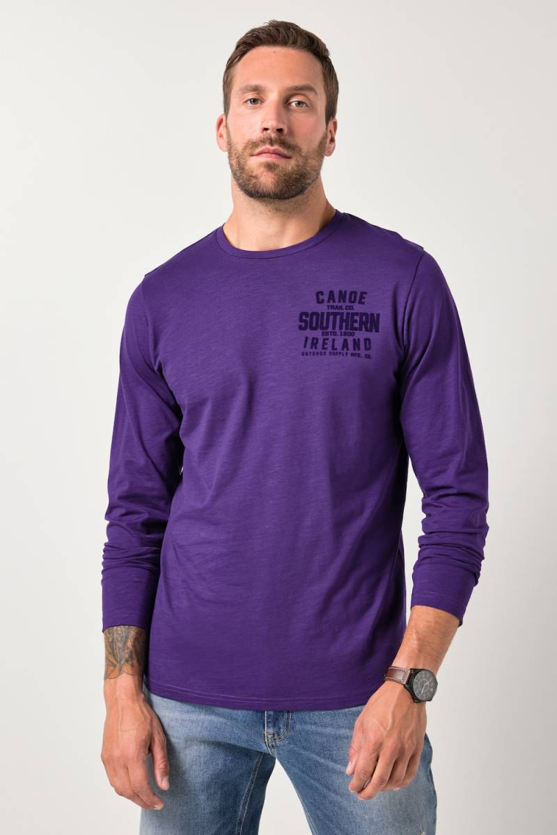 Große Größen JP1880 Langarmshirt, Herren, lila, Größe: 8XL, Baumwolle, JP1880 Große Größen JP1880 Langarmshirt, Herren, lila, Größe: 8XL, Baumwolle, JP1880 von JP1880