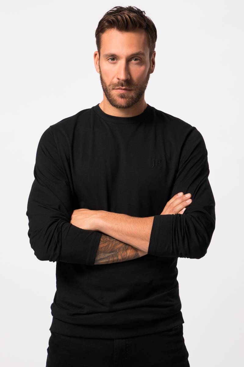 Große Größen JP1880 Langarmshirt, Herren, schwarz, Größe: 3XL, Baumwolle, JP1880 Große Größen JP1880 Langarmshirt, Herren, schwarz, Größe: 3XL, Baumwolle, JP1880 von JP1880