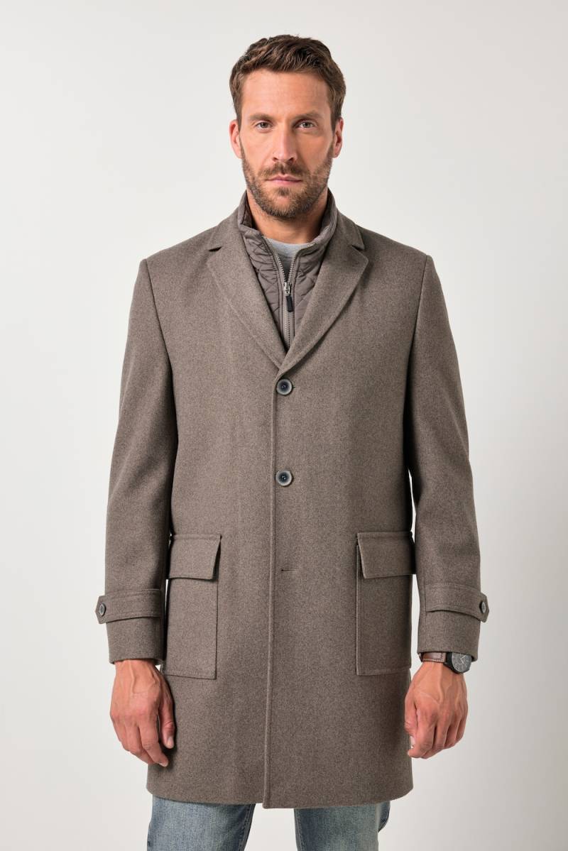 Große Größen JP1880 Mantel FLEXNAMIC®, Herren, grün, Größe: 3XL, Polyester, JP1880 von JP1880