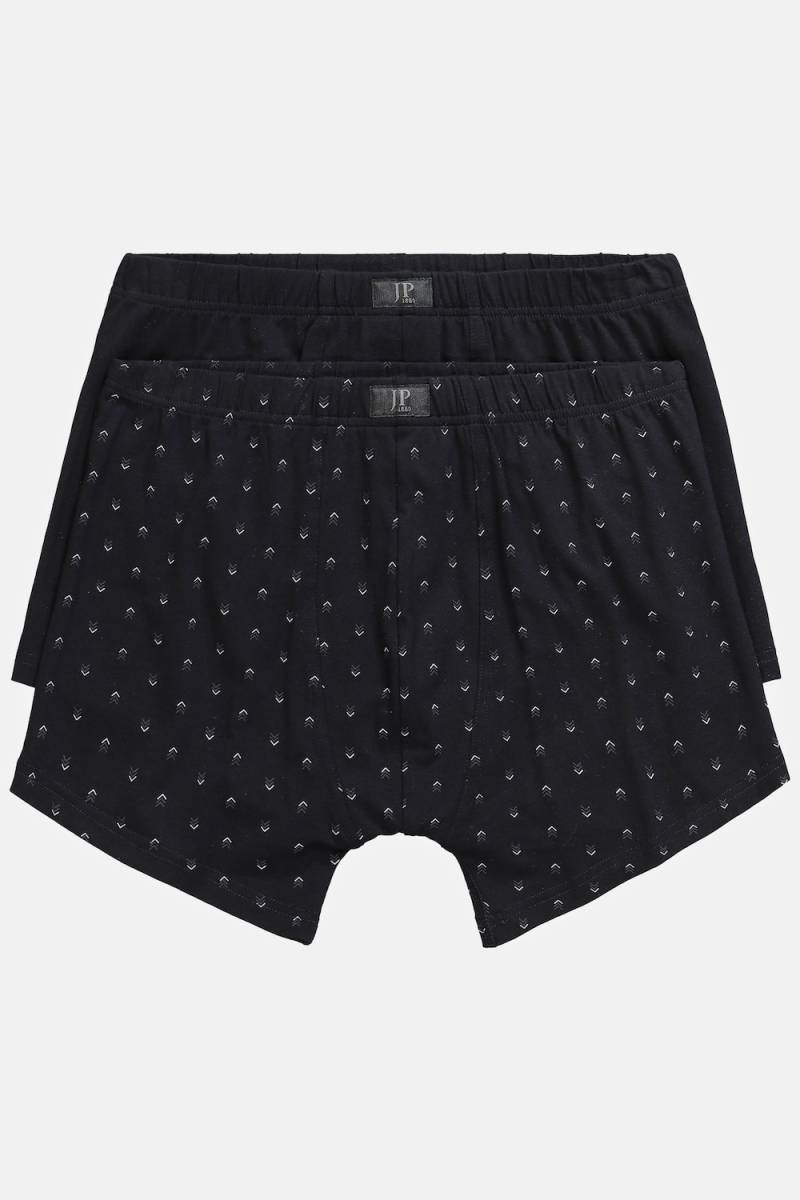 Große Größen JP1880 Mid-Pants, Herren, schwarz, Größe: 4XL, Baumwolle, JP1880 von JP1880