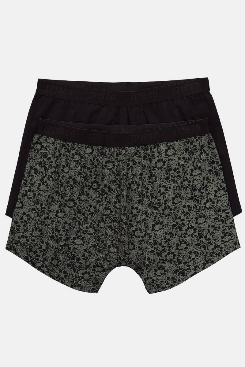 Große Größen JP1880 Mid-Pants, Herren, schwarz, Größe: XXL, Baumwolle, JP1880 von JP1880