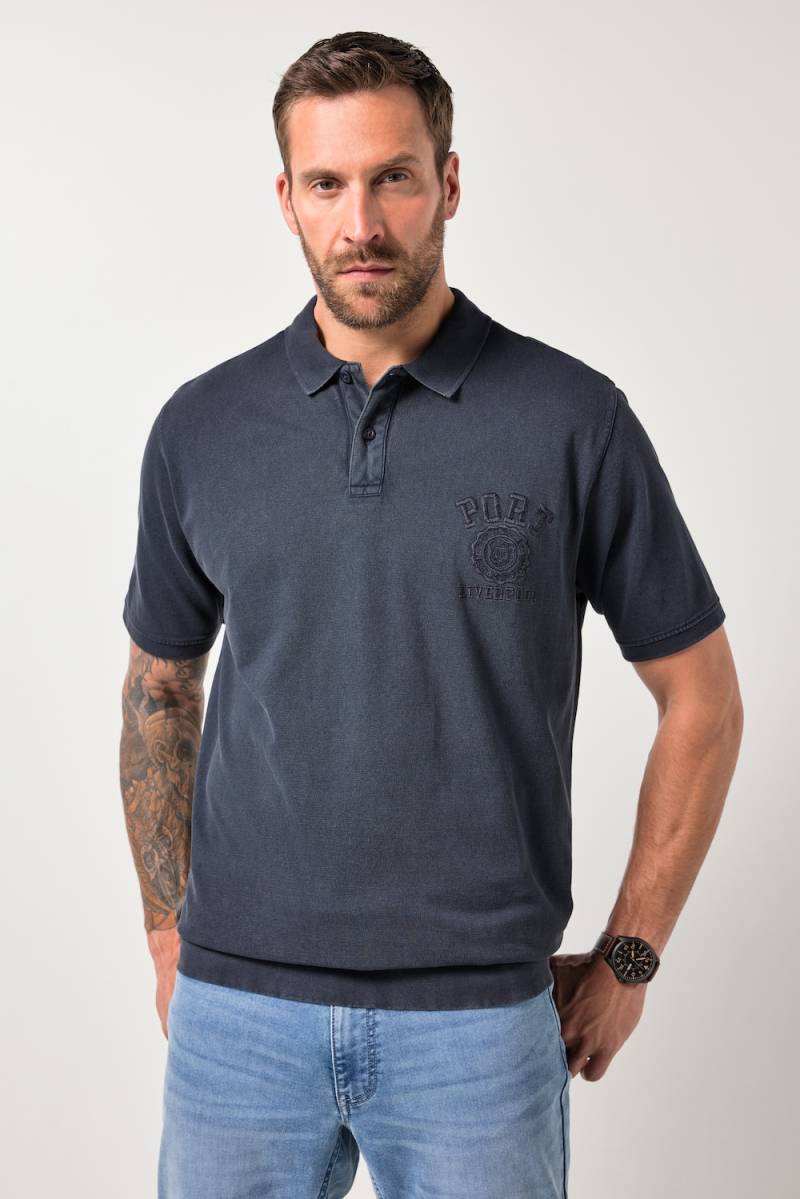 Große Größen JP1880 Poloshirt, Herren, blau, Größe: 7XL, Baumwolle, JP1880 von JP1880