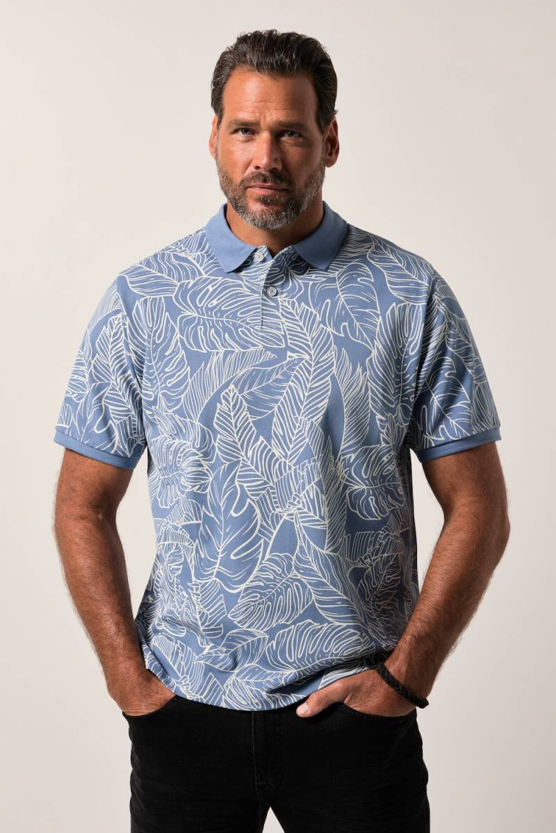 Große Größen JP1880 Poloshirt, Herren, blau, Größe: 8XL, Baumwolle, JP1880 Große Größen JP1880 Poloshirt, Herren, blau, Größe: 8XL, Baumwolle, JP1880 von JP1880