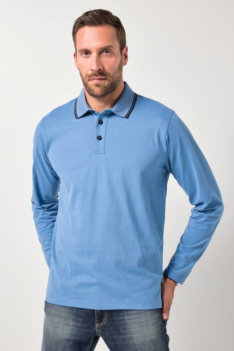 Große Größen JP1880 Poloshirt, Herren, blau, Größe: XL, Baumwolle, JP1880 Große Größen JP1880 Poloshirt, Herren, blau, Größe: XL, Baumwolle, JP1880 von JP1880