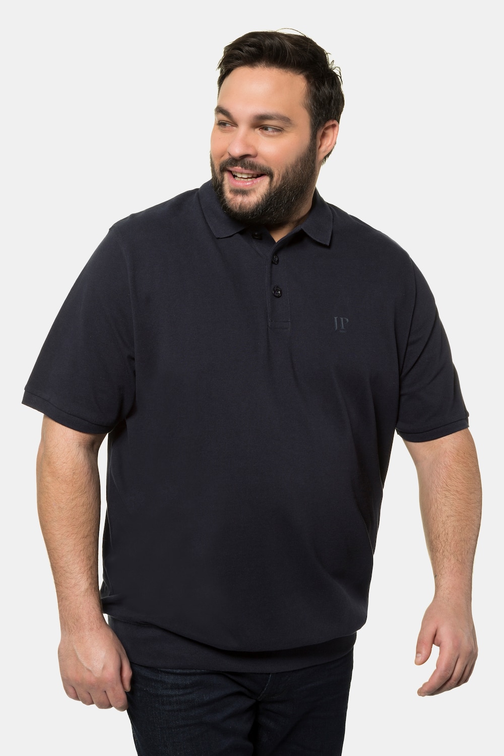 Große Größen JP1880 Poloshirt, Herren, blau, Größe: XXL, Baumwolle, JP1880 von JP1880