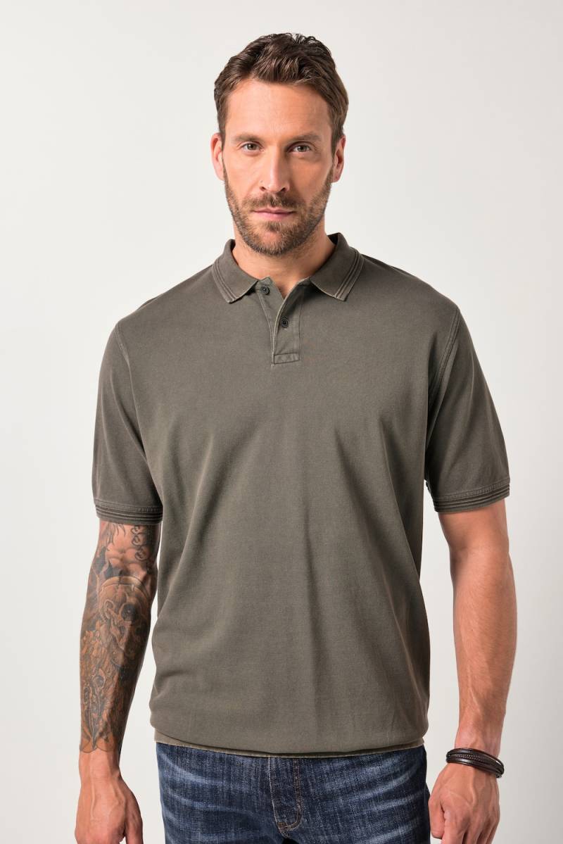 Große Größen JP1880 Poloshirt, Herren, braun, Größe: XXL, Baumwolle, JP1880 Große Größen JP1880 Poloshirt, Herren, braun, Größe: XXL, Baumwolle, JP1880 von JP1880