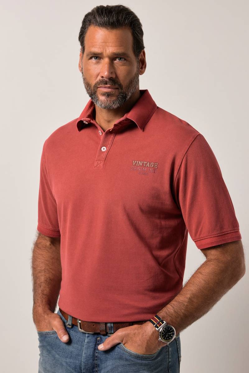 Große Größen JP1880 Poloshirt, Herren, rot, Größe: 8XL, Baumwolle, JP1880 Große Größen JP1880 Poloshirt, Herren, rot, Größe: 8XL, Baumwolle, JP1880 von JP1880