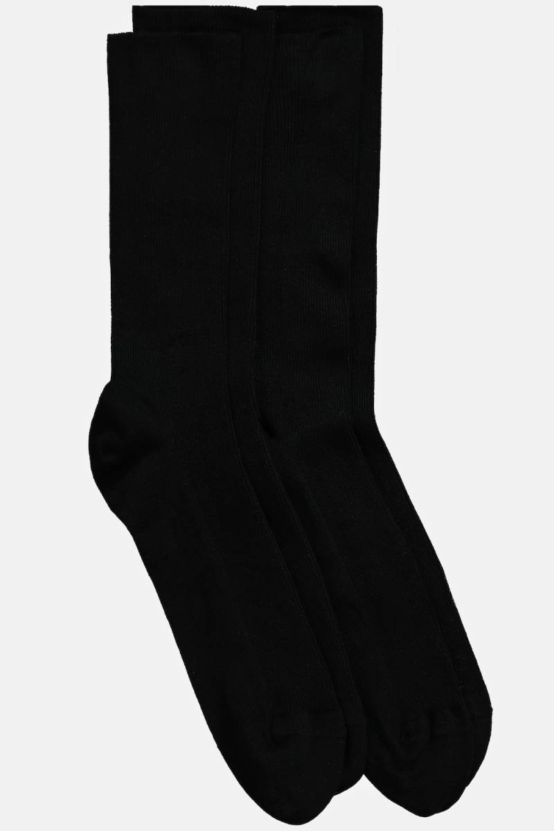 Große Größen JP1880 Socken, Herren, schwarz, Größe: 47-50, Baumwolle/Synthetische Fasern, JP1880 von JP1880