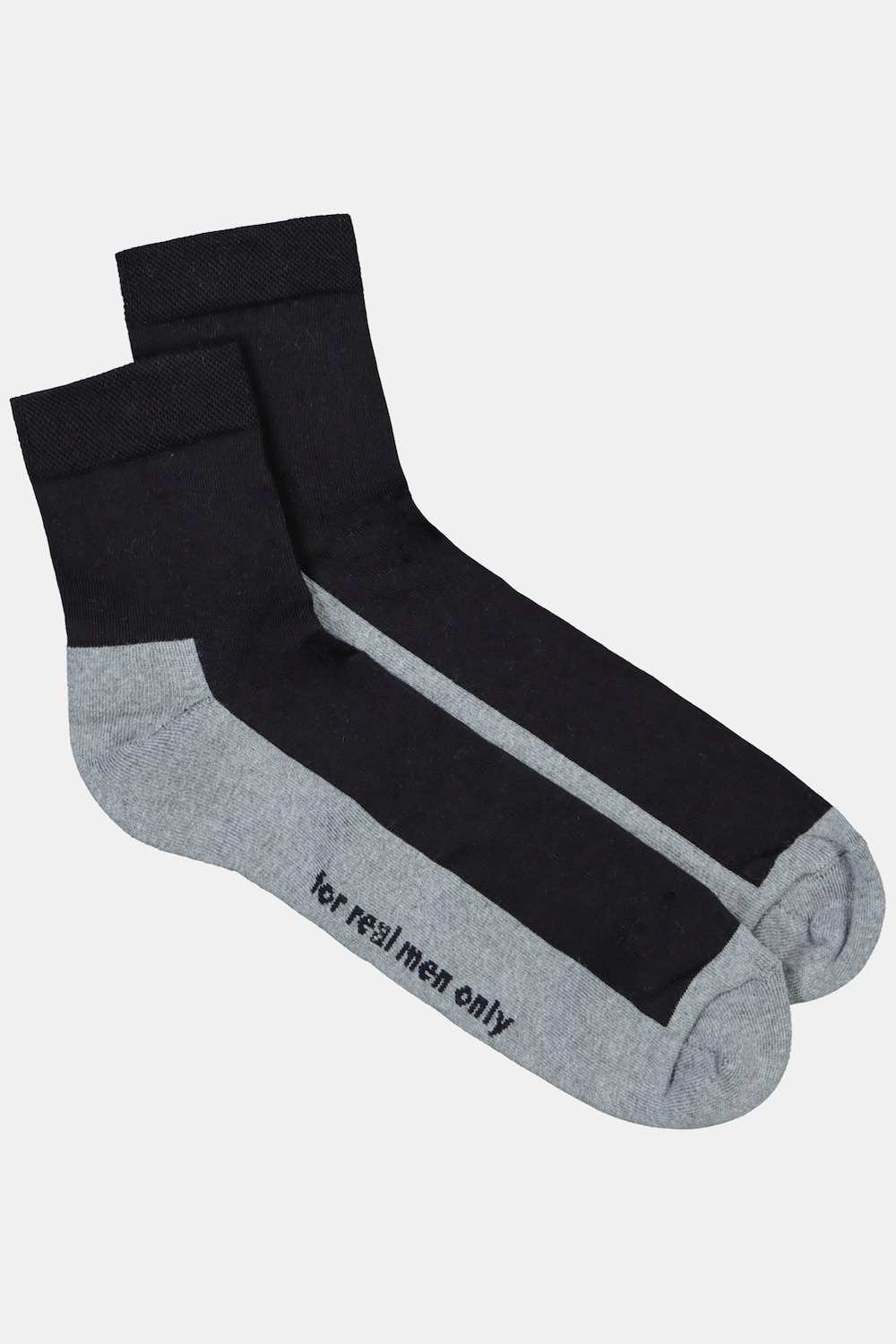 Große Größen JP1880 Sportsocken, Herren, schwarz, Größe: 41-43, Baumwolle, JP1880 von JP1880